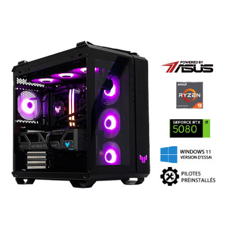 PC Gamer ASUS - Ryzen 7 9800X3D | 32Go DDR5 | RTX5080 | 2To SSD