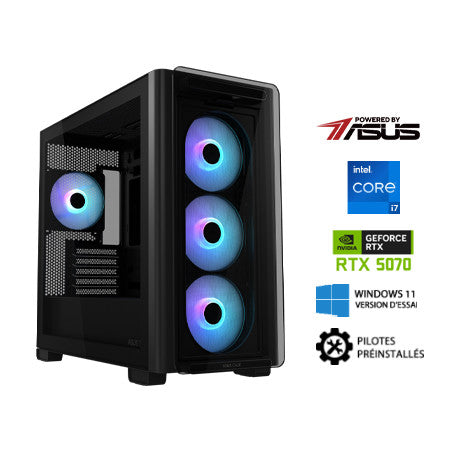 PC Gamer ASUS - CORE i7-14700F | 32Go DDR5 | RTX5070 | 1To SSD